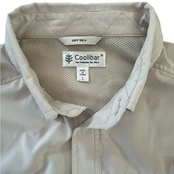 Coolibar Gray Lightweight Shirt Jacket - Picture 2 of 6